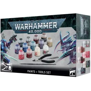 Warhammer 40K Paints & Tools Set Warhammer 40K Paints & Tools Set