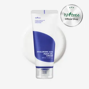 [isntree Official Shop] Hyaluronic Acid Aqua Gel Cream 3.38 fl.oz / 100ml - Lightweight moisturizer for oily to combination skin, quick-absorbing hydration, Korean Skincare