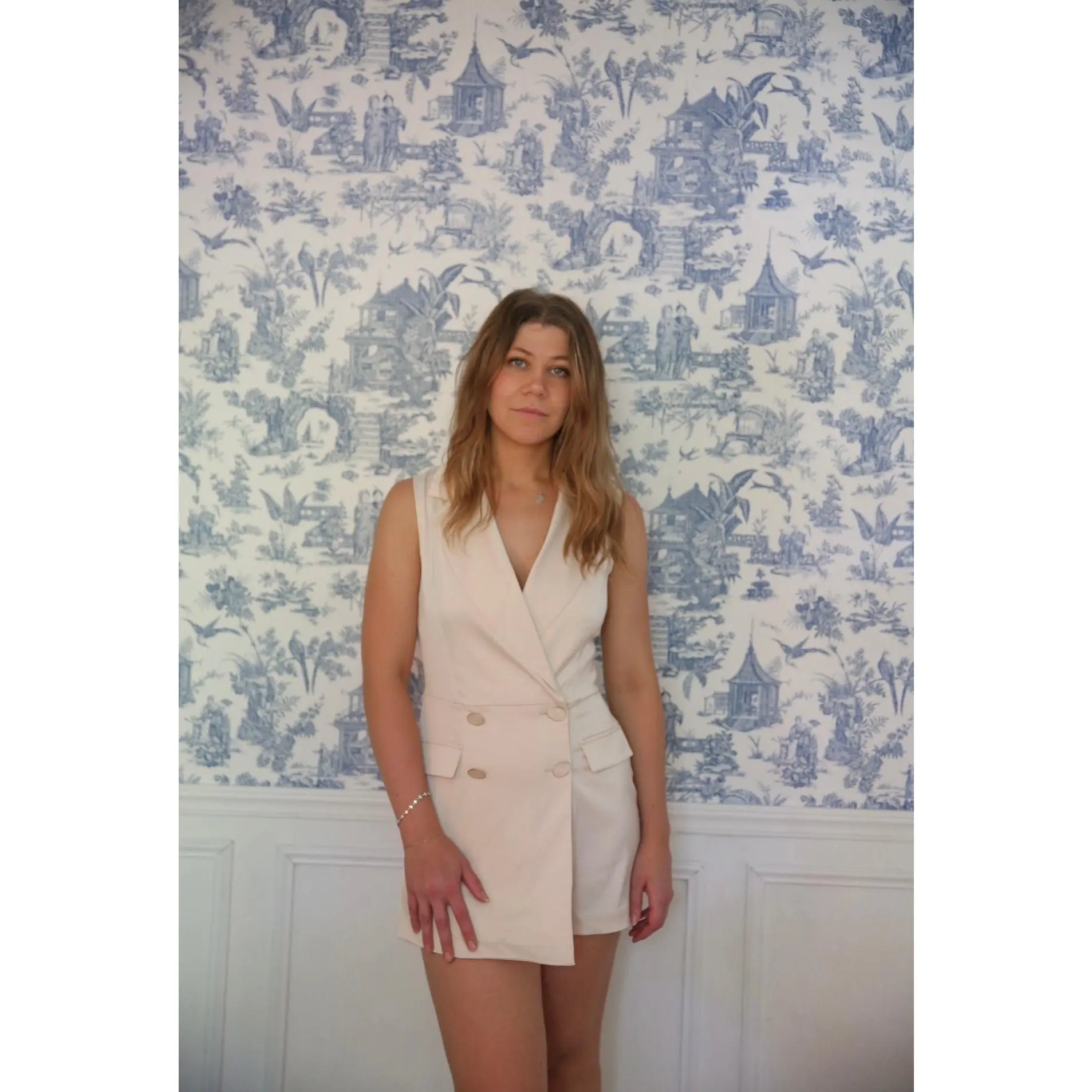 Tailored Blazer Romper
