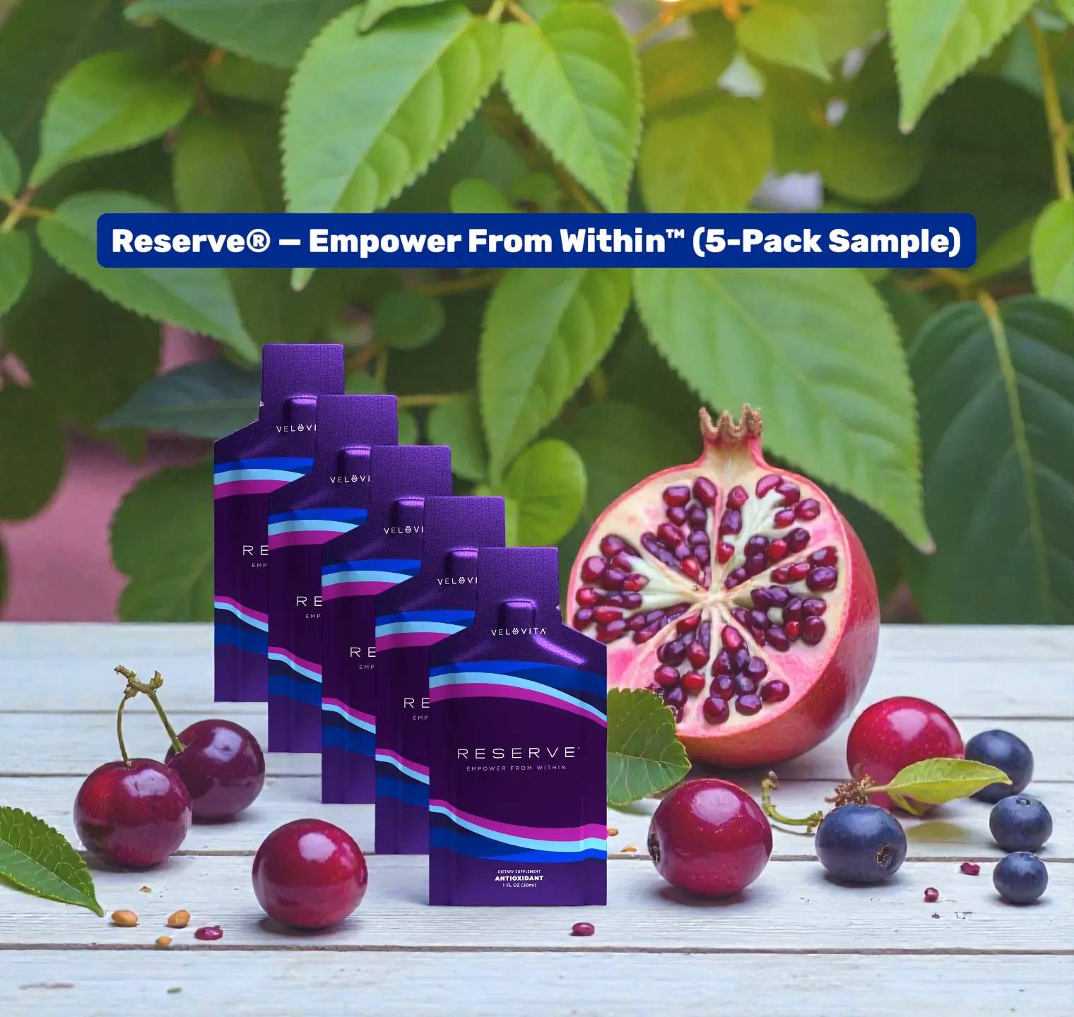 5 Day Trial Period Reserve TIME REVERSER Grape berry Resveratrol+ S7 Circulation Boost Healthcare Dietary Fitness Edible