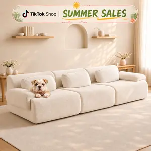 Oversized Modular Cloud Couch – Boneless Sectional Sofa with Multiple Seater Options, Deep Seat Comfort, No Assembly for Apartment Living Room large big comfy summerwins