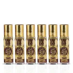 6PCS Shams Al Emarat Khususi Roll-On Perfume Oil - CPO 10ML (0.34 OZ) By Ard Al Zaafaran | Long Lasting, Miniature Perfume Oil For Men & Women. (Pack Of 6)