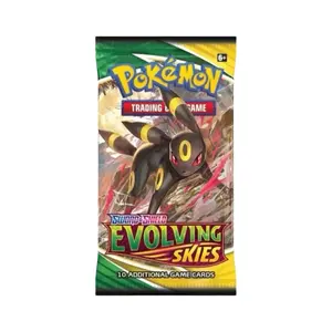 Evolving Skies Booster Pack (Opened LIVE)