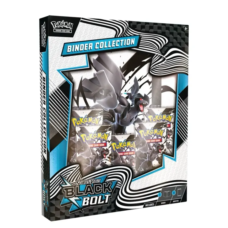 Pokemon TCG Scarlet & Violet 10.5 Black Bolt Binder Collection Box