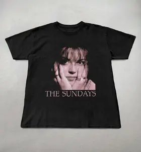 The Sundays T-Shirt, Unisex Cotton Shirts, The Sundays Graphic tee, 90s band tees, Trendy shirts, Retro Band tees, Cute shirts, Indie shirts