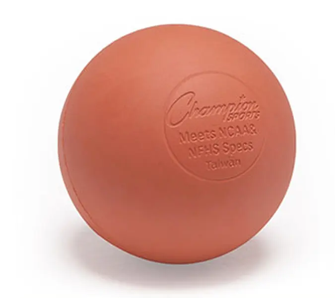 Champion Sports Low-Bounce Lacrosse Ball, Ideal for Indoor Drills, Skills Development, and Practice Sessions