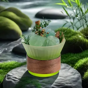Essential oil aroma diffuser stone, aroma decoration, souvenir, natural crystal fragrance gift box, creative birthday gift