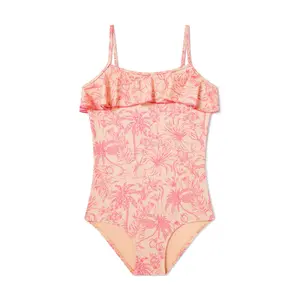 Boardies Kids Peach Please One Piece Swimsuit