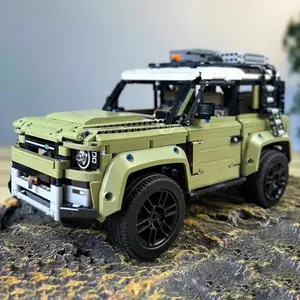 42110 Land Rover 2573pcs Land Rover Technical Defender Off-road Building Blocks Bricks Puzzle Set Model MOC Vehicle Toys Bricks Kids Birthday Gift