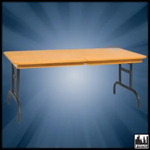 Brown Breakaway Table for WWE & AEW Wrestling Action Figures