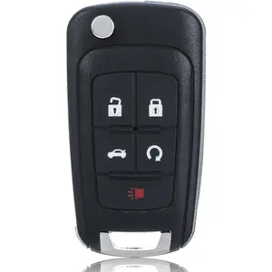 Keyless Entry Remote Key Fob Replacement Compatible with Chevy Cruze/Camaro/Equinox/Impala/Malibu/Sonic/GMC Terrain|LaCrosse/Regal/Verano/Encore/Allure Remote Control for OHT01060512, Set of 1
