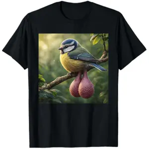 Funny Balls Bird Meme T-Shirt