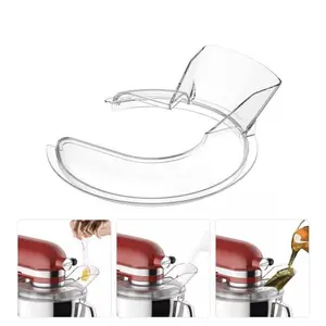 4.5-5QT Bowl Pouring Shield Tilt Head For Kitchen Aid Stand Mixer Replacement