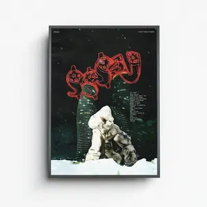 [ MUSIC POSTER UNFRAMED - SALE UP TO 45% ] Drake Partynextdoor SSS4U Poster, Vintage Rap Music Wall Art, Hip Hop Room Decor