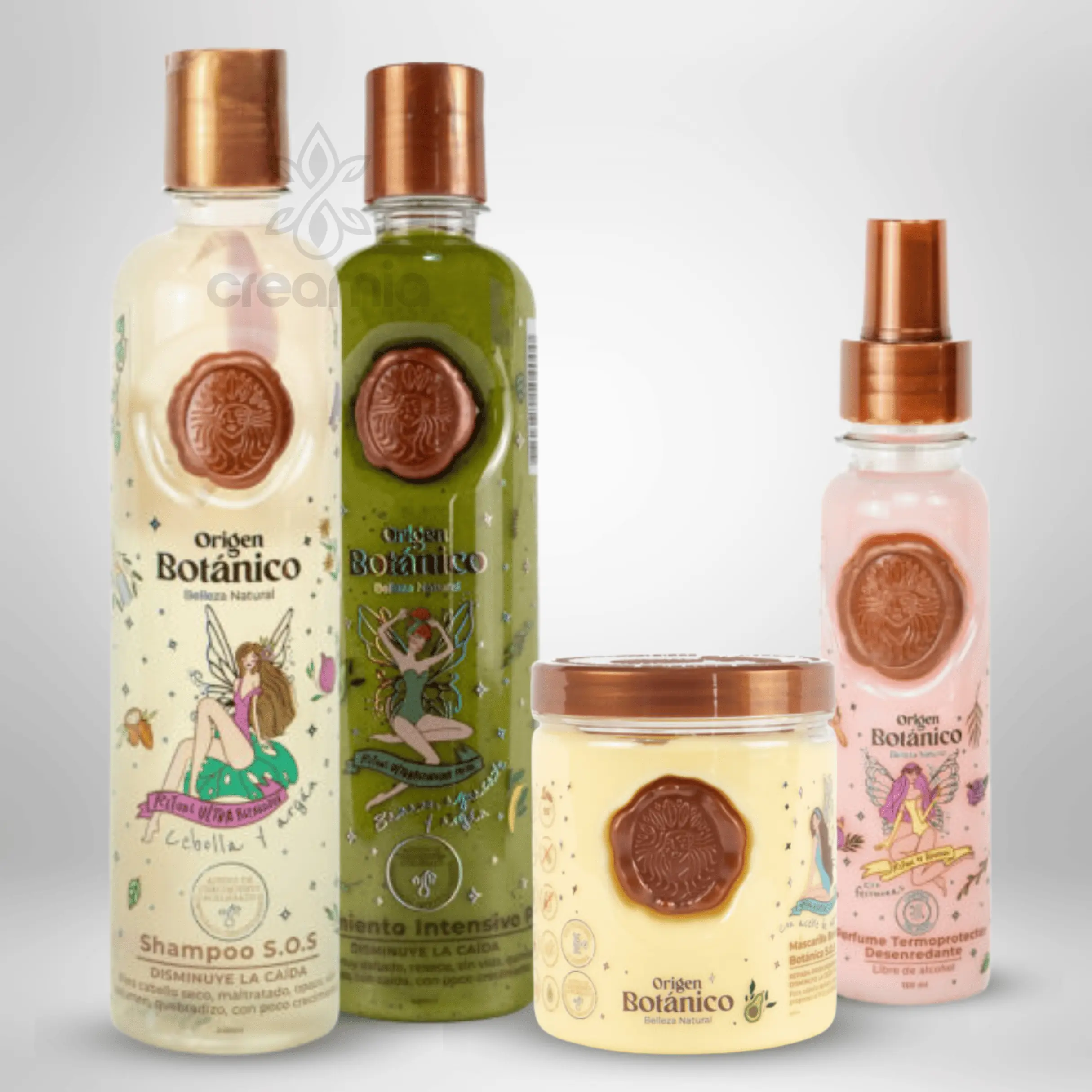 Origen Botanico Ritual Botanico Repairing Combo for Dry and Dull Hair 4 Pack