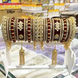 Gorgeous Bridal Chura -Maroon
