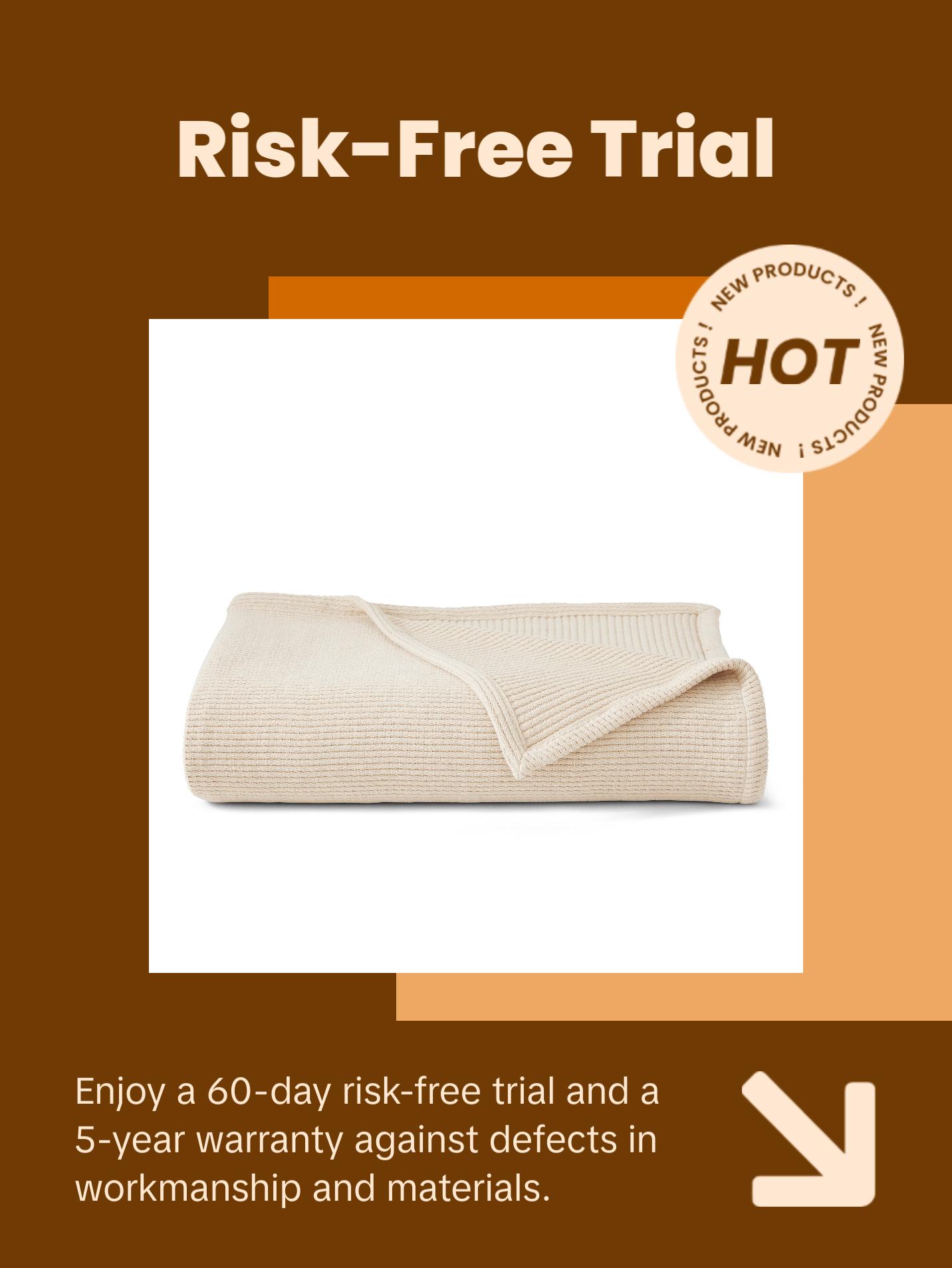 Sea Pines 100% Organic Throw Blanket