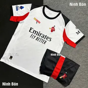 AC Milan Football Club Retro Style Jersey 2007