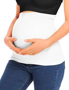 Rheane Non-slip Silicone Belly Band with Pants Extenders/Seamless Pregnancy Belly Band Clothing Extender
