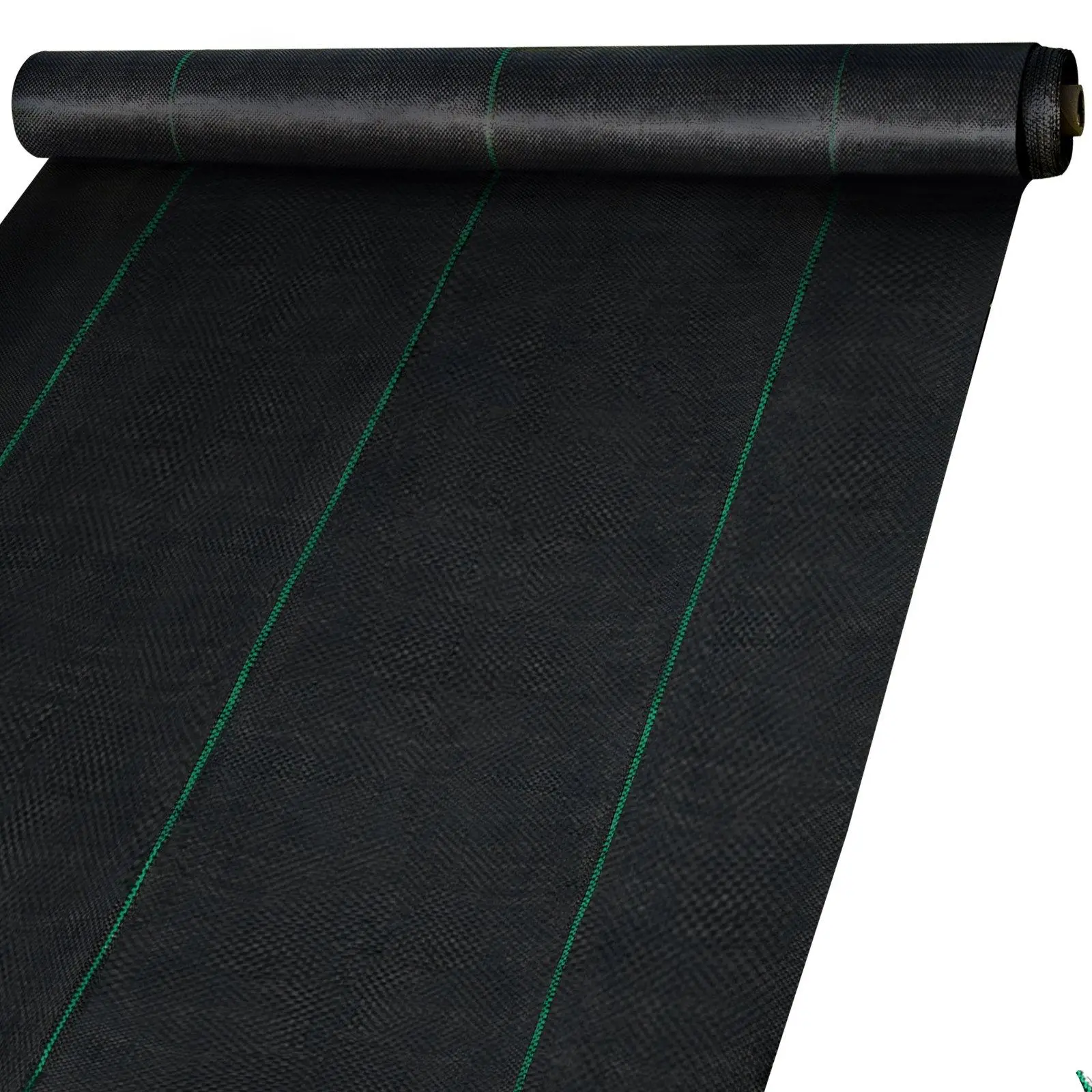 【Summerfinds】VEVOR 6FT300FT Premium Weed Barrier Fabric Heavy Duty 2.4OZ, Woven Weed Control Fabric, High Permeability Good for Flower Bed, Geotextile Fabric for Underlayment, Polyethylene Ground Cover