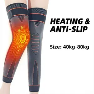 【Valentine's Day】Full Leg Sleeves Long Compression Leg Sleeve Knee Sleeves Protect Leg, for Man Women Basketball, Arthritis Cycling Sport Football, Reduce Varicose Veins and Swelling of Legs