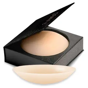 FLANCCI Nipple Cover Silicone Nipple Pasties for Women, Pasties Nipple Covers Sticky, Reusable Waterproof Breast Petals Nipples lift Cups, Adhesive Silicone Breast Pasties Invisible Bra (Pair of 1)