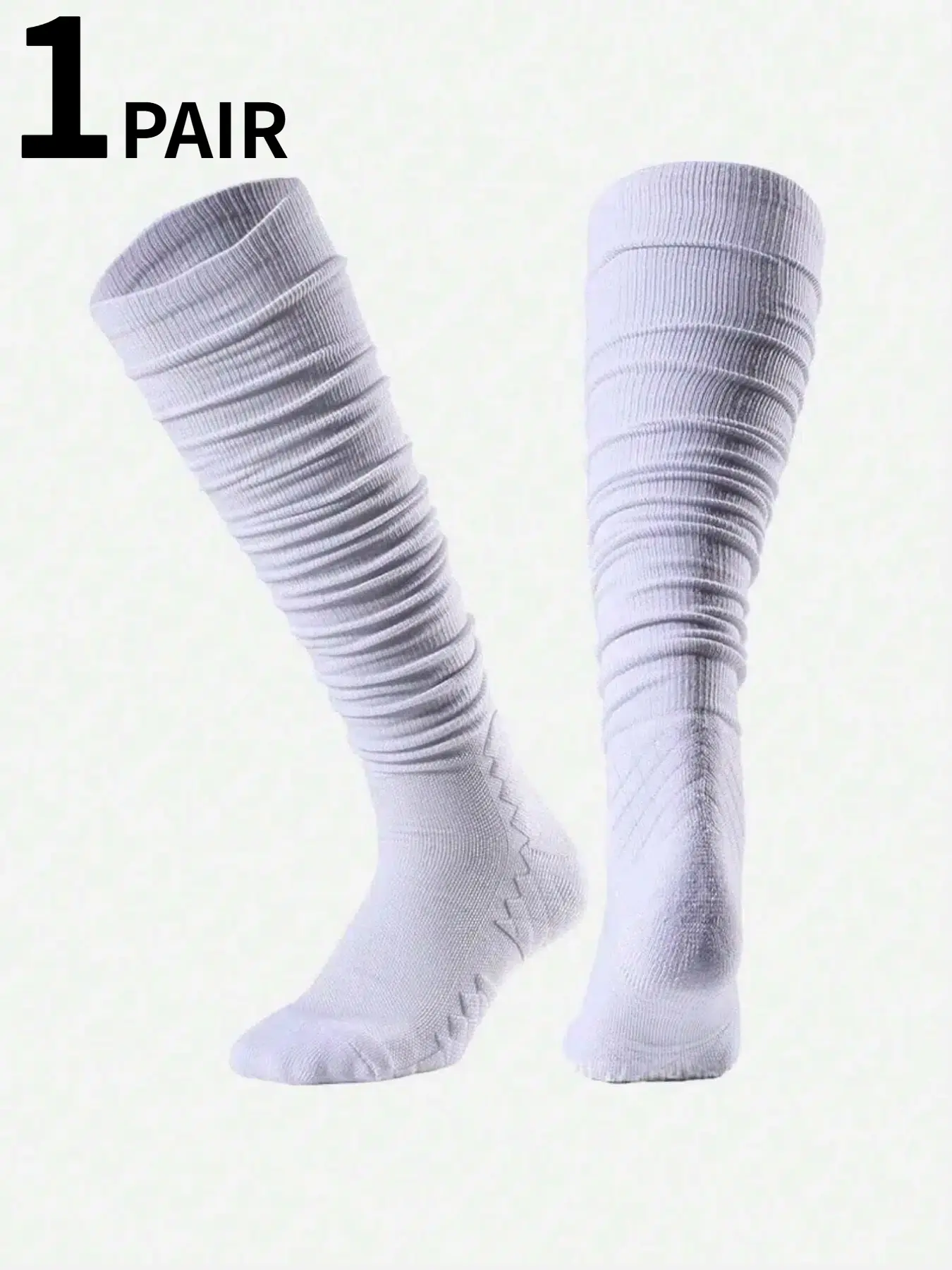 1/3 Pair Anti-Slip Sports Socks Football Socks for Men and Women Over-the-Knee Long Socks Anti-Slip Miracle Socks All-Season Mid-Calf & Short Training Socks Rugby Socks