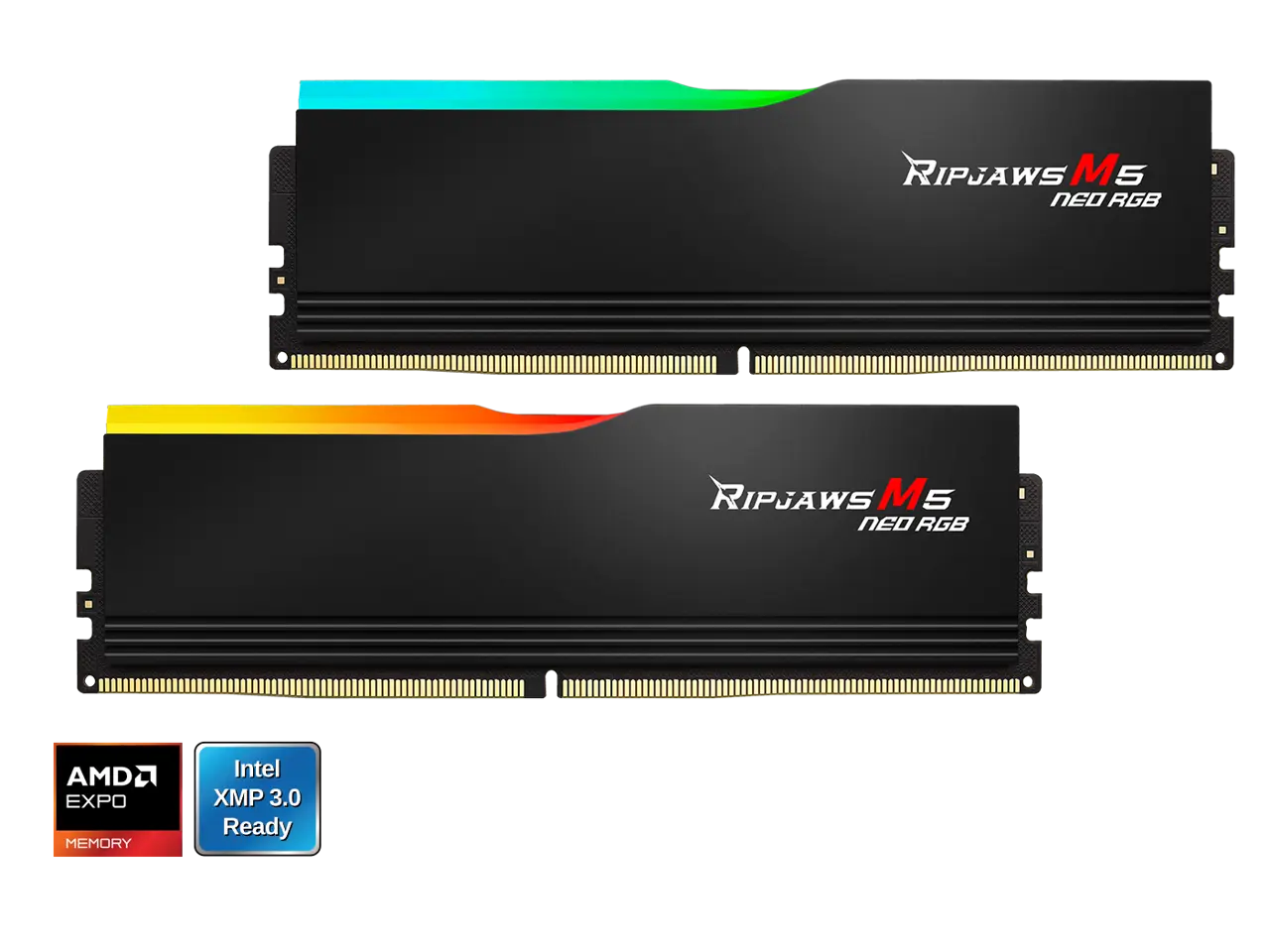 G.SKILL Ripjaws M5 Neo RGB Series 32GB (2 x 16GB) 288-Pin PC RAM DDR5 6000 (PC5 48000) Desktop Memory