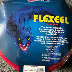Coilhose  flexeel 5/16 x100’ red