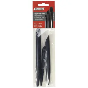 212 MAIN Mibro Group 231833 TG Splicing Fid - Pack of 3, Compact & Slender Shape, Rope Splicing Tool for Sailing Water Sports