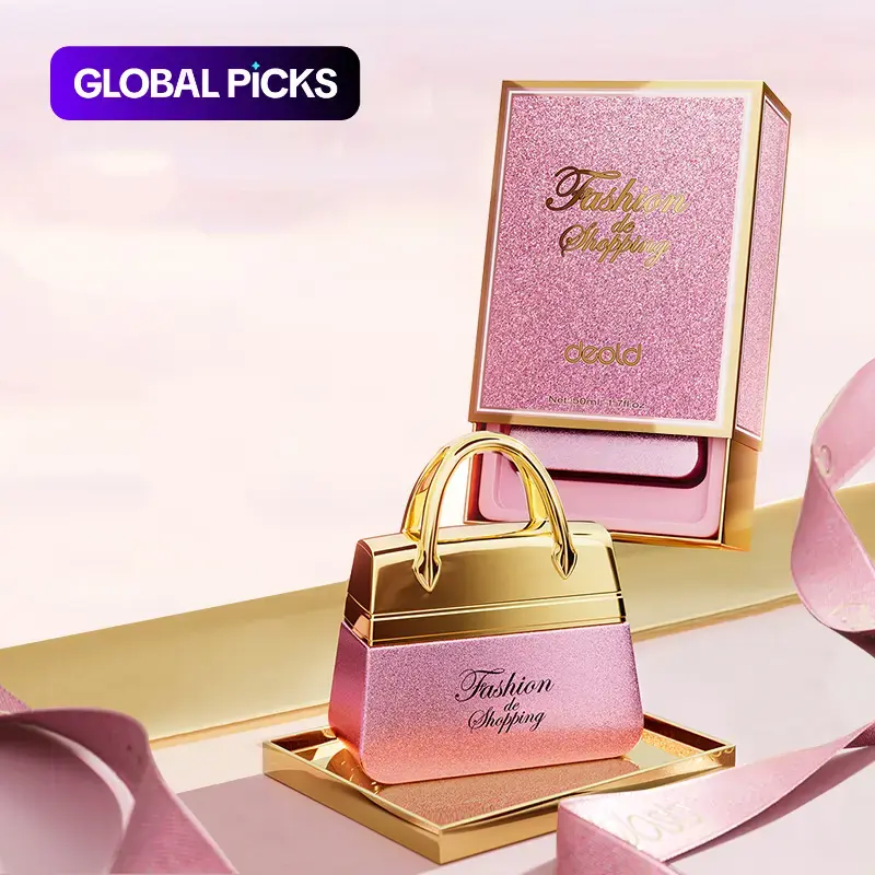 Bag-Shaped Women's Perfume Beauty Set, delightful fragrance Woody Floral Rose EDP Fragrance Long Lasting for Daily Wear, Bridesmaid Gift Box & Floral Scented Gift for Girls #GLOBAL PICKS