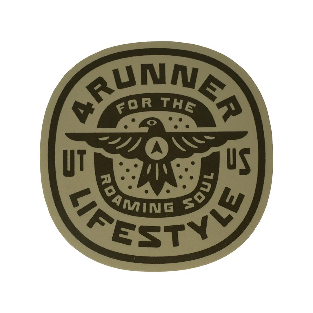 Die Cut 4Runner Lifestyle Compass Sticker, DIY Scrapbooking & Stamping Decor Accessory for Hobby Enthusiasts