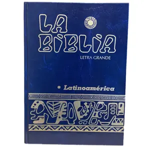 Biblia Latinoamérica letra grande con index