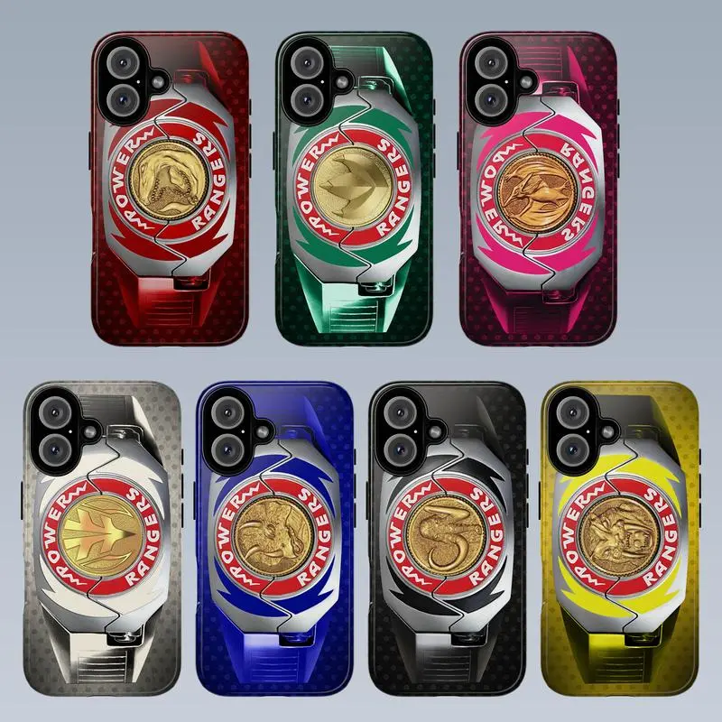 Mighty M0rphin Power Rang3rs Morpher Phone Case Collection | Iconic 90s Hero Suit Designs - BL212 | Phone Case Compatible with iPhone 17 16 15 14 13 12 11 pro pro max & Samsung S25 S24 S23 S22 S21 Durable Protection Dual Layer Design Glossy