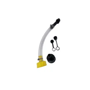 KP Can Spout Replacement Kit - Fuels Deluxe Filler Hose with Cap and Vent. Fits Blits, Midwest, Jerry Can and KP cans.