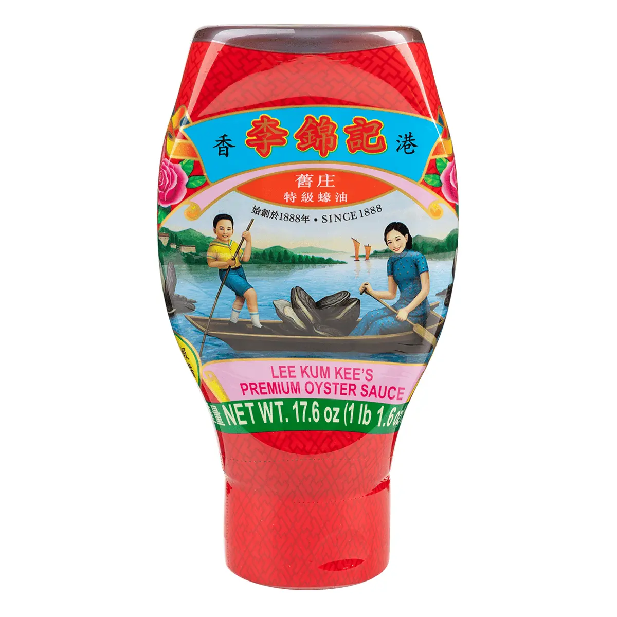 Lee Kum Kee Premium Oyster Sauce, Flavorful Savory Cooking Sauce & Glazes, Ambient Squeeze Bottle, 17.6 oz, Ideal for Drizzling Over Vegetables & Adding Finishing Finesse