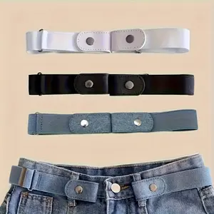 Comfortable Lazy Belt HA3015656 Unisex Elastic Waistband Pants Large Size Waist Constrictor Belt Jeans for All Seasons Casual Weekend Daily Commute