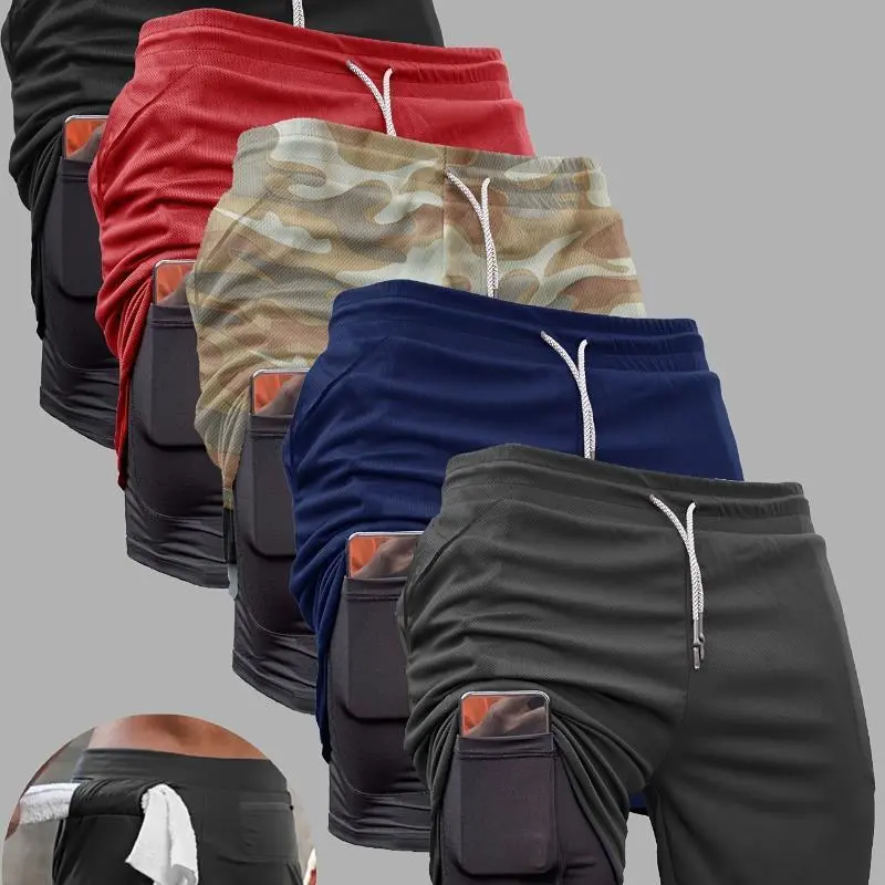 Black + Red + Camouflage Khaki + Navy Bl