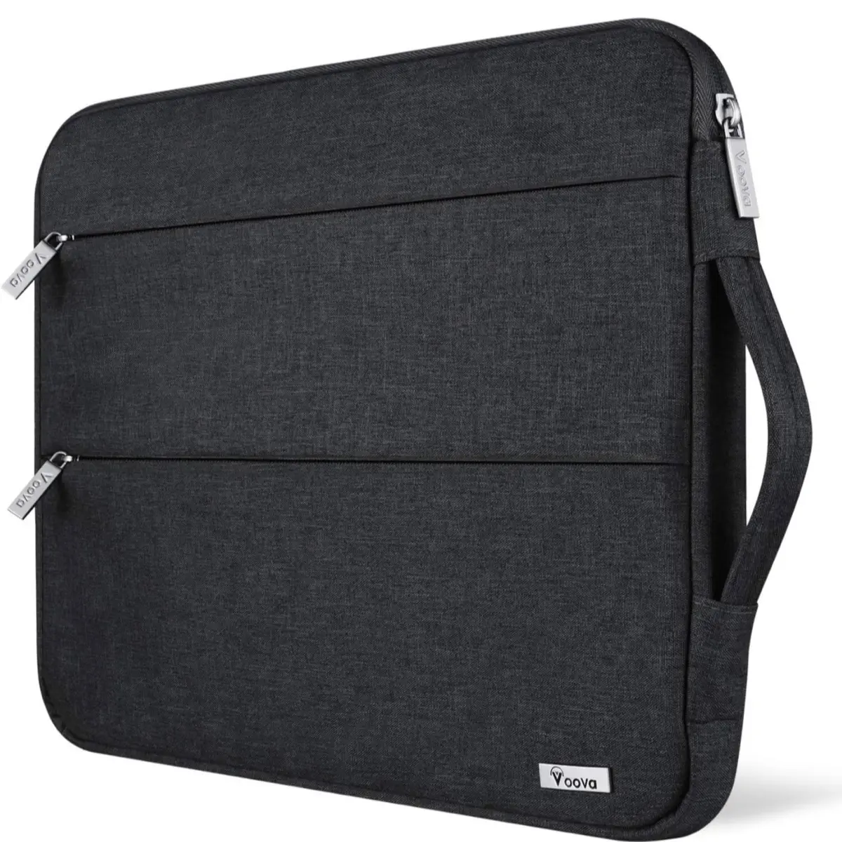 13 13.6 15.6 16 Inch Laptop Sleeve Carrying Case, Waterproof Computer Cover Bag Compatible with MacBook Pro 16 M3 M2 M1 Pro/Max 2023-2019, Dell XPS 15,15-16 Inch Hp Lenovo Acer Asus Chromebook, Black