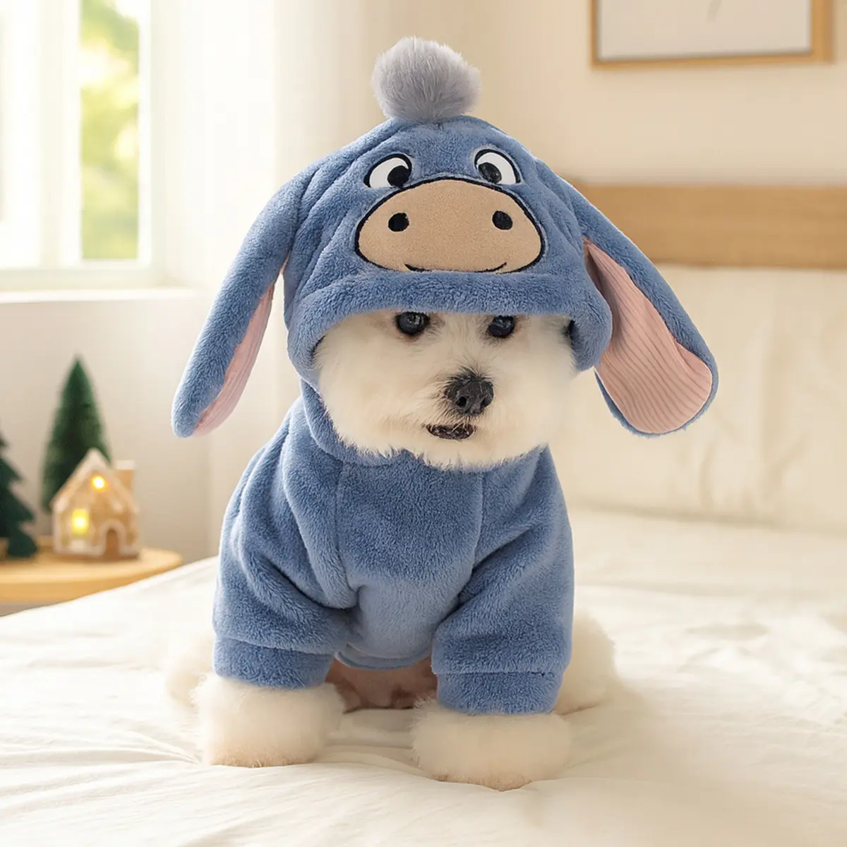 Pet dog clothes autumn and winter velvet warm dog cat cute transformation comfortable casual cat dog universal