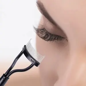 Arc Designed Eyelash Separator & Mascara Applicator, Lash Comb Tool for Perfect Separation, Essential Makeup Accessory
