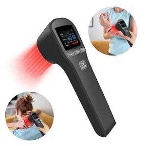 Infrared Light Cold Laser Therapy Device for Muscle Joint Pain 4x808nm+16x650nm Adjustable Comfort