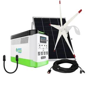 Nature's Generator Lithium 1800 Solar and Wind Generator