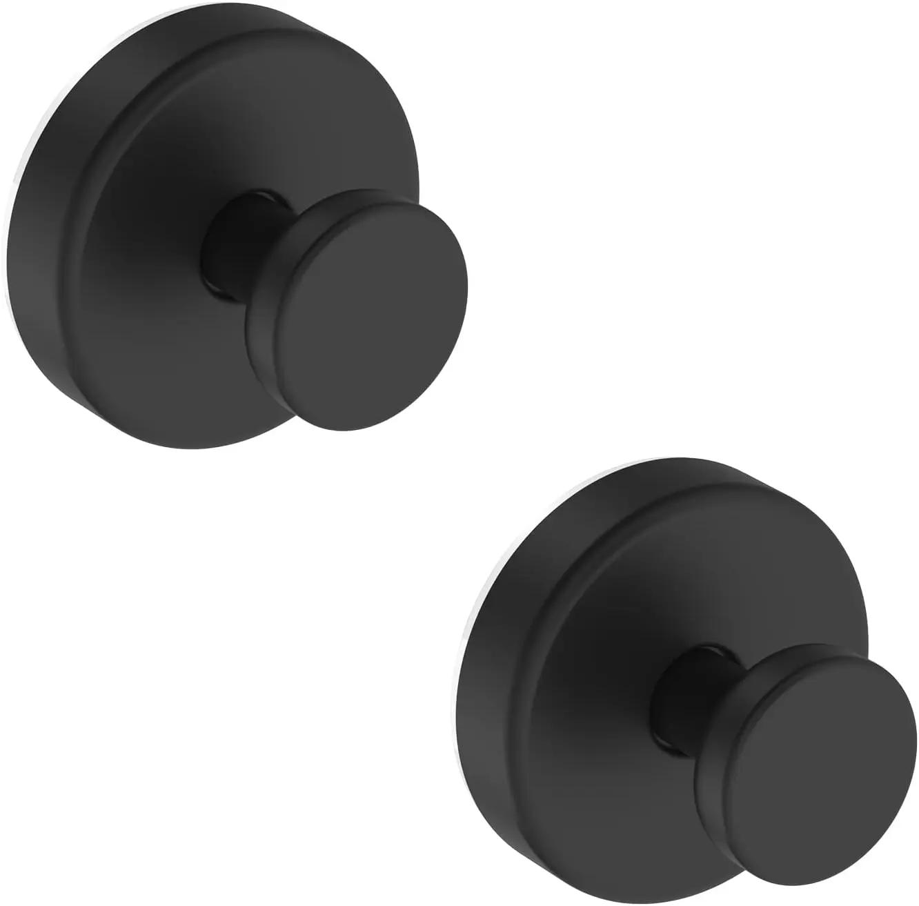 2 pack-Strong Suction Cup Hooks for Bathroom&Kitchen, Suction cup Wreath Hanger, Suction Cup Hooks for Shower, No-Drill Bathroom Hooks for towels, Trace-Free Removable Wall Hooks