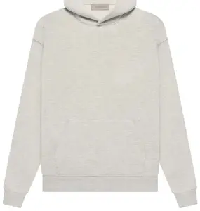 Hoodie ss22 'Light Oatmeal' - Soft Cotton Blend with Front Pocket & Drawstring Hood