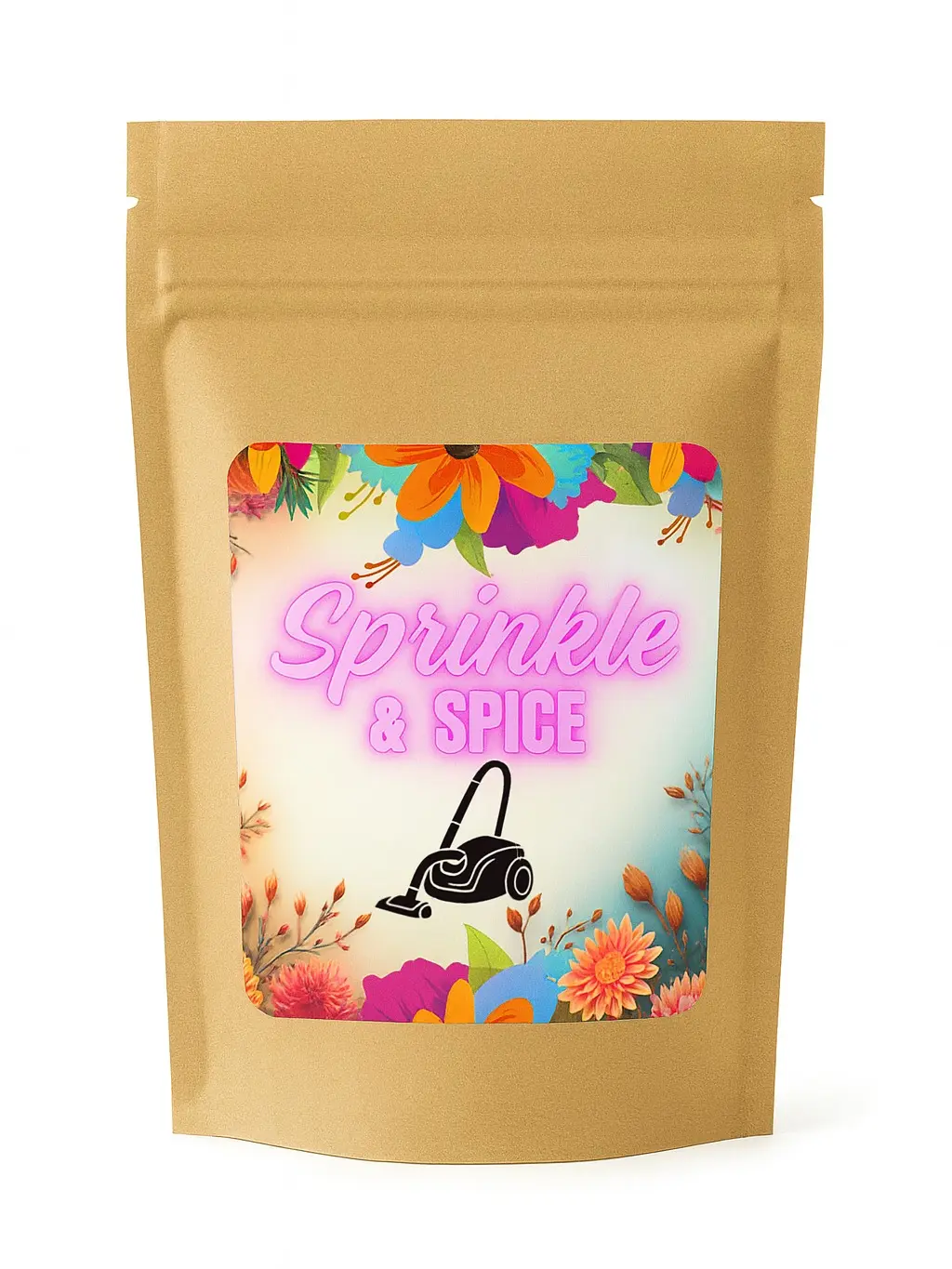 Sprinkle and Spice Baking Soda Deodorizing Powder - 4oz Sample Pouches, Premium Blueberry-Pineapple Fragrance, Long-Lasting Room Freshener for Carpet, Car Interiors, Every Day Home Care Supplies