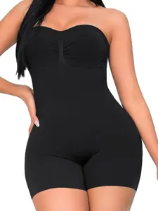 Stagmi Faja Strapless Jumpsuit Colombian Seamfree SMI7168 - Push Up, Seamless, 360° Control, Comfortable & Invisible Design