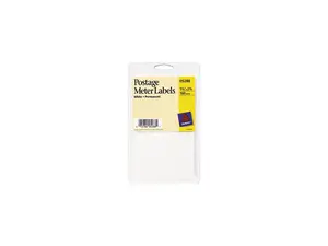 Avery 05288 Permanent Adhesive Postage Meter Labels, 1-1/2 x 2-3/4, White, 160/Pack