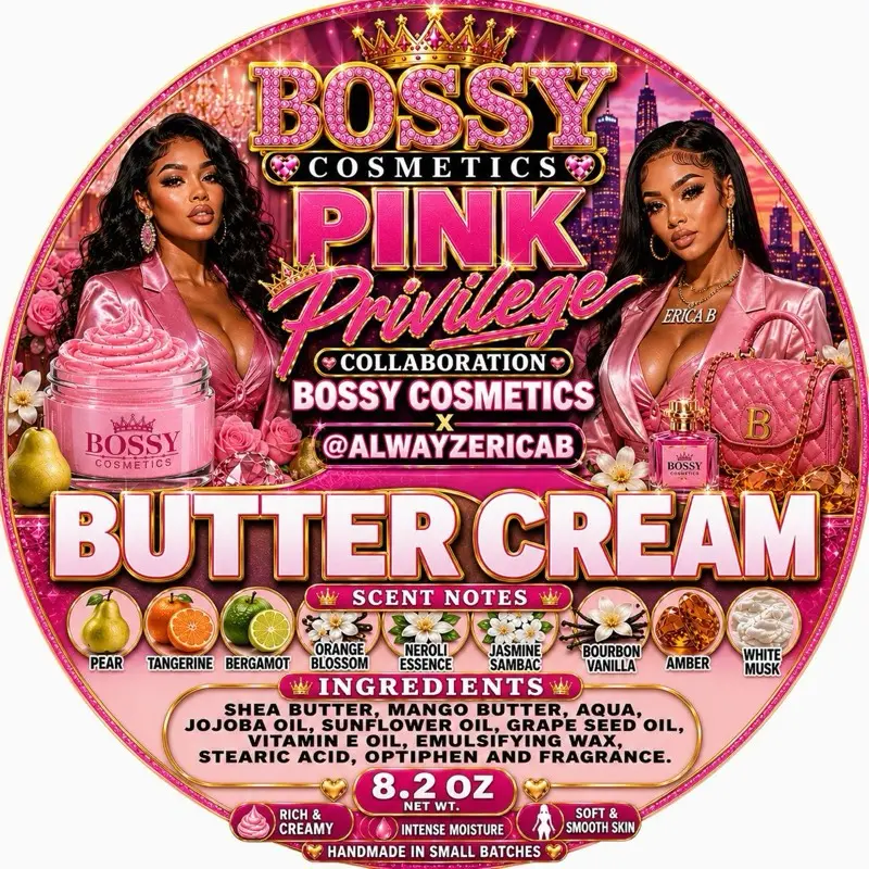 BUTTER CREAM / BODY BUTTER THICK FLUFFY AND LUXURIOUS