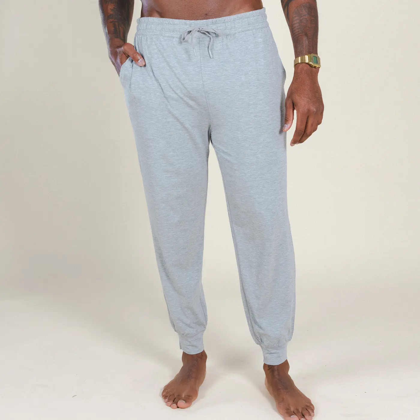 The Intramural Champ | Shinesty Heather Grey SleepDeep™ Men’s Pajama Joggers